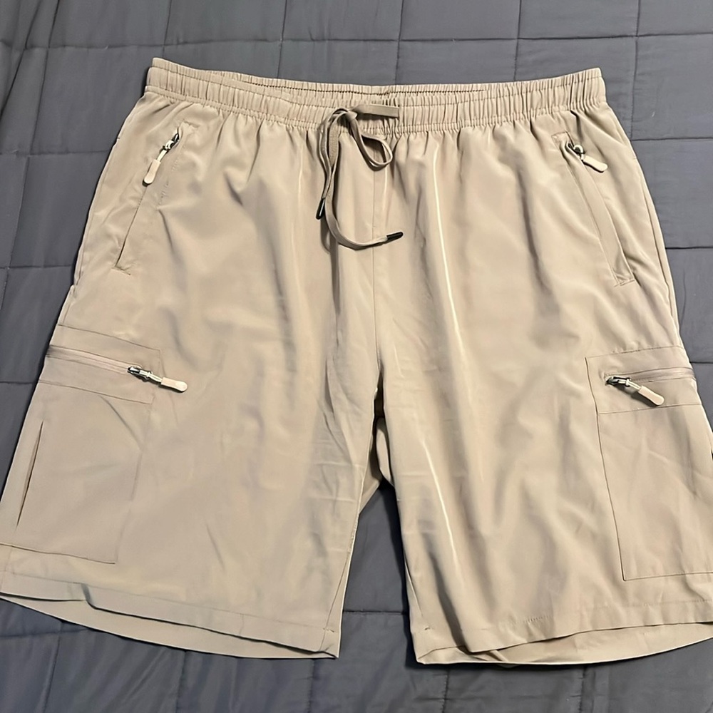 Hiking quick dry cargo shorts